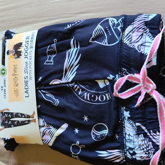 harry potter-breifly stated Pants - NWT Harry Potter 3X Ladies Sleep Jogger